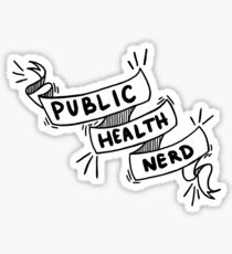 Public Health Nerd Sticker