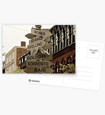 North End Arrows Postcards