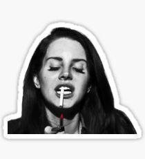 Smokin Lana Sticker