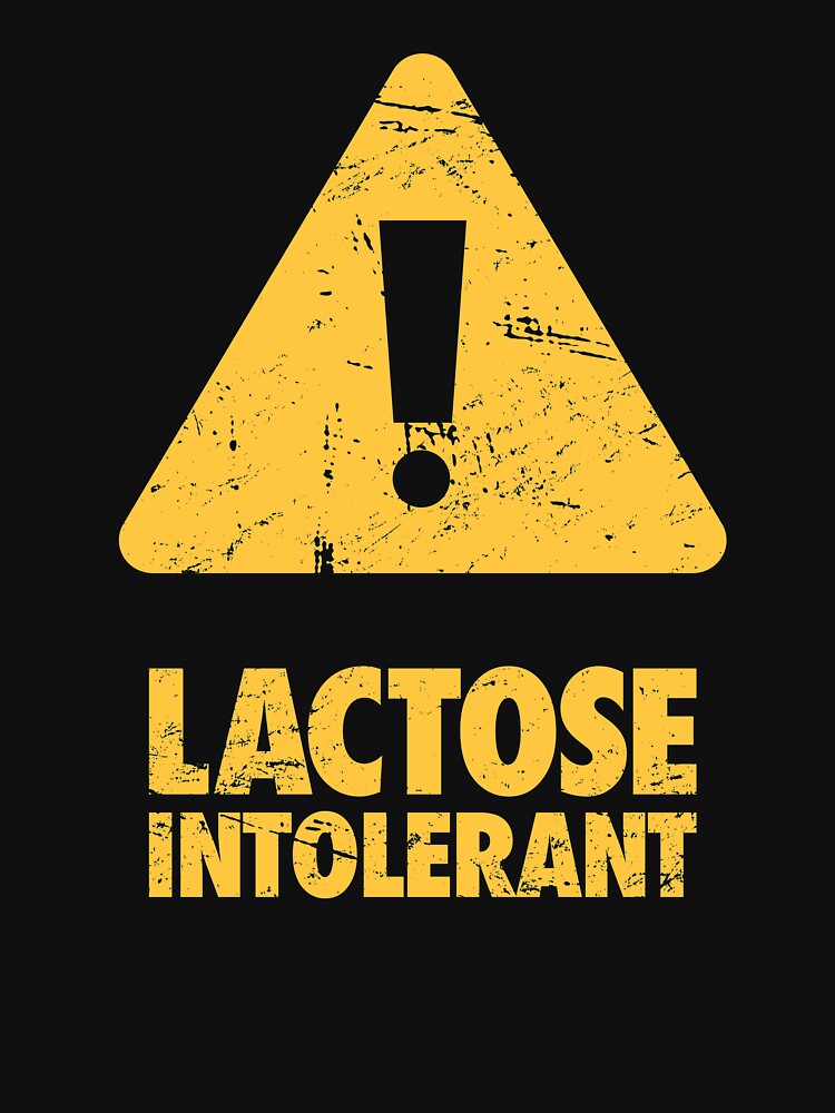"Warning Funny Lactose Intolerance Gift" Tshirt by EMDdesign Redbubble