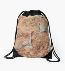 Shale rock surface texture Drawstring Bag