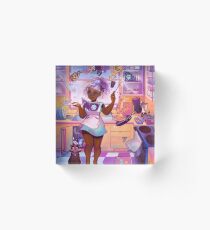 Breakfast Acrylic Block