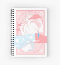 Pink Fortune Teller Spiral Notebook