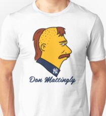 Don Mattingly Sideburns Unisex T-Shirt