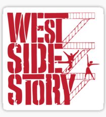West Side Story Stairs Sticker