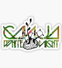 Ganja White Night- Aztec Design Sticker