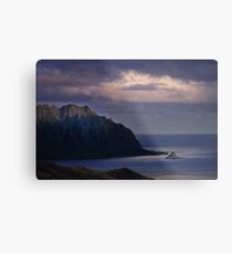 Ko'olau Mountains and Chinaman's Hat Metal Print