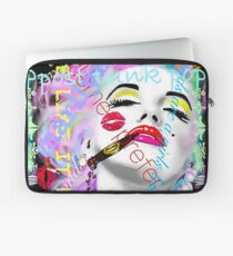Marilyn Smoking Graffiti Laptoptasche