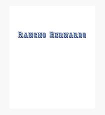 Rancho Bernardo Photographic Print