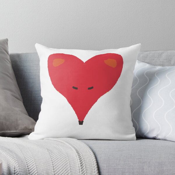 fox! Throw Pillow