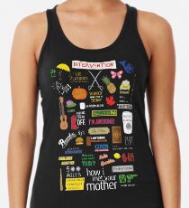 Wie ich deine Mutter traf Racerback Tank Top