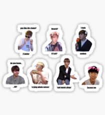 BTS memes / in jokes set 1 Sticker