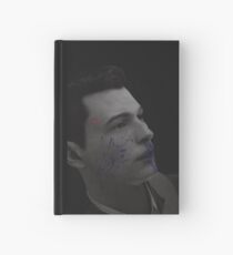 connor bleeding, no text Hardcover Journal