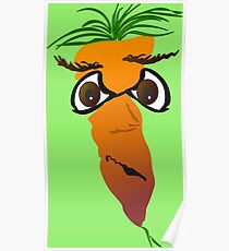 grumble carrot Poster