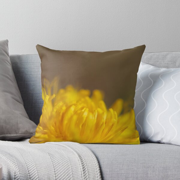 Dandelion Beauty Throw Pillow