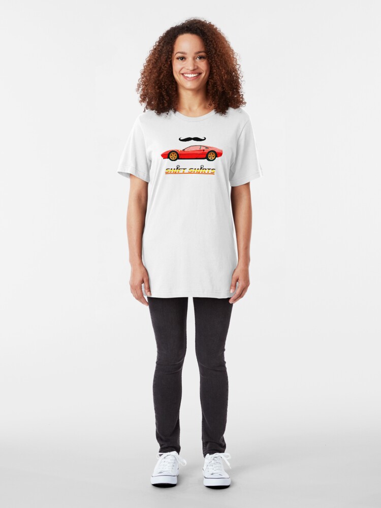 Alternate view of Shift Shirts 80s - Magnum PI Inspired Slim Fit T-Shirt