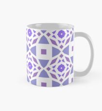 geometry backdrop graphical template varying repeating tiling repetition color purple seamless colorful repeat pattern Classic Mug