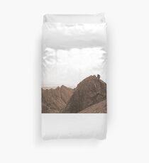 Sgurr Alasdair and the Inaccessible Pinnacle, Skye Duvet Cover