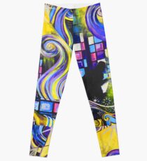 Pretty Lights 2 - Design 1 Leggings
