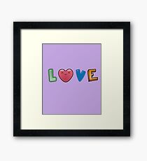 Love Framed Print