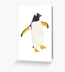Waddles the Penguin Greeting Card