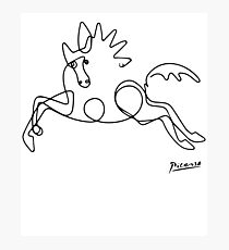 Pablo Picasso Horse Artwork Shirt, Sketch Reproduction Photographic Print