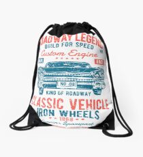 Cars | Classic Cars | Vintage Cars | American Muscle | American Cars Drawstring Bag
