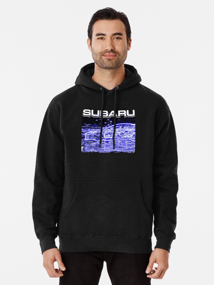 blue subaru hoodie