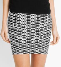 Space Invader pattern Mini Skirt