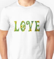 Sunflower Hippy Love Unisex T-Shirt