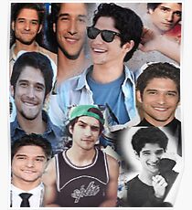 Tyler Posey collage Poster