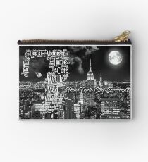 Bruce Springsteen Lyric Tribute New York City Serenade Ed 2. WallsOfFameAust Studio Pouch