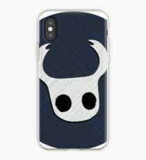 Hollow Knight - The Knight Embroidered Icon iPhone Case