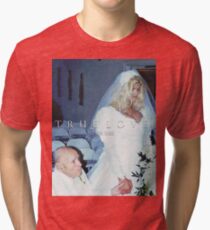 True Love Never Dies Anna Nicole Smith (Ironic Love) Tri-blend T-Shirt