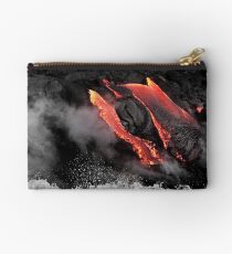 Lava Flow at Kalapana 6 Studio Pouch