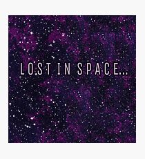 Lost in Space Photographic Print