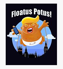 Trump Inflatable Baby Blimp Potus England Visit 2019 Photographic Print