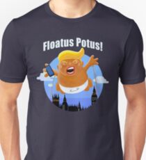 Trump Inflatable Baby Blimp Floating England Scotland Unisex T-Shirt