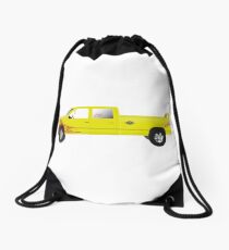 pussy wagon Drawstring Bag