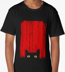 Black Cat Long T-Shirt