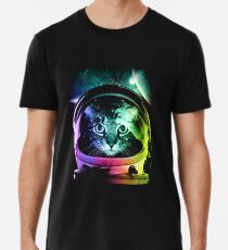 Astronaut Cat V.II Premium T-Shirt