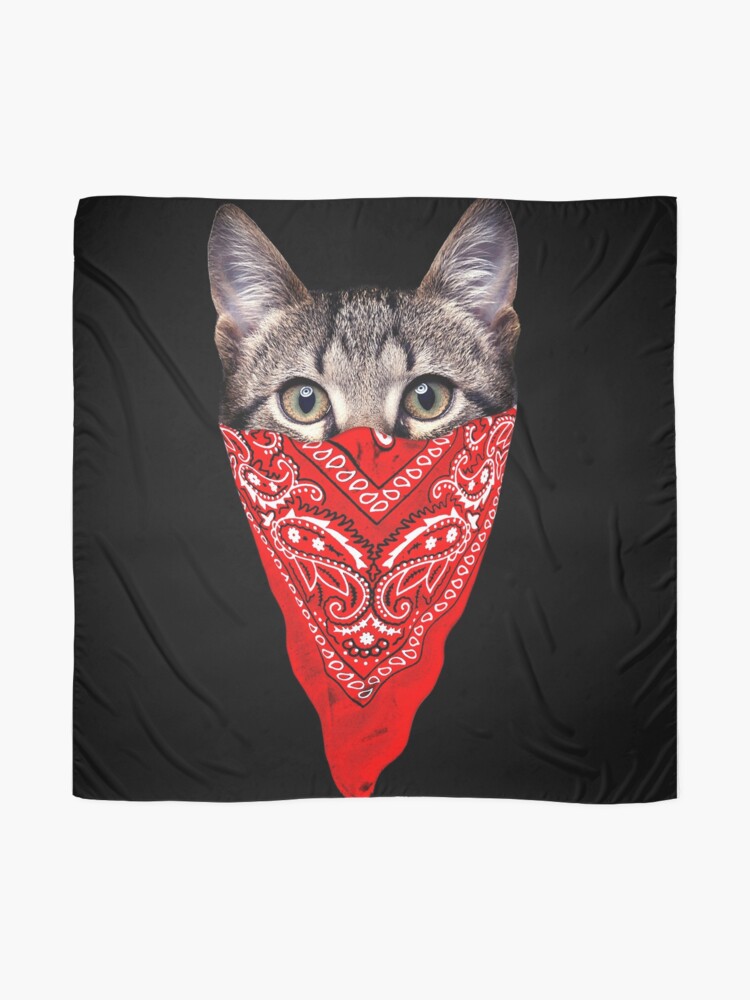 "Gangster Cat" Scarf by clingcling Redbubble
