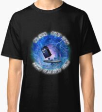 Dr Who Star Trek Race Through Time 2 Classic T-Shirt