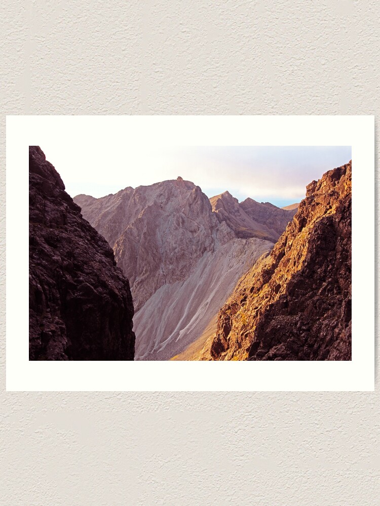 Alternate view of From The Great Stone Chute Art Print