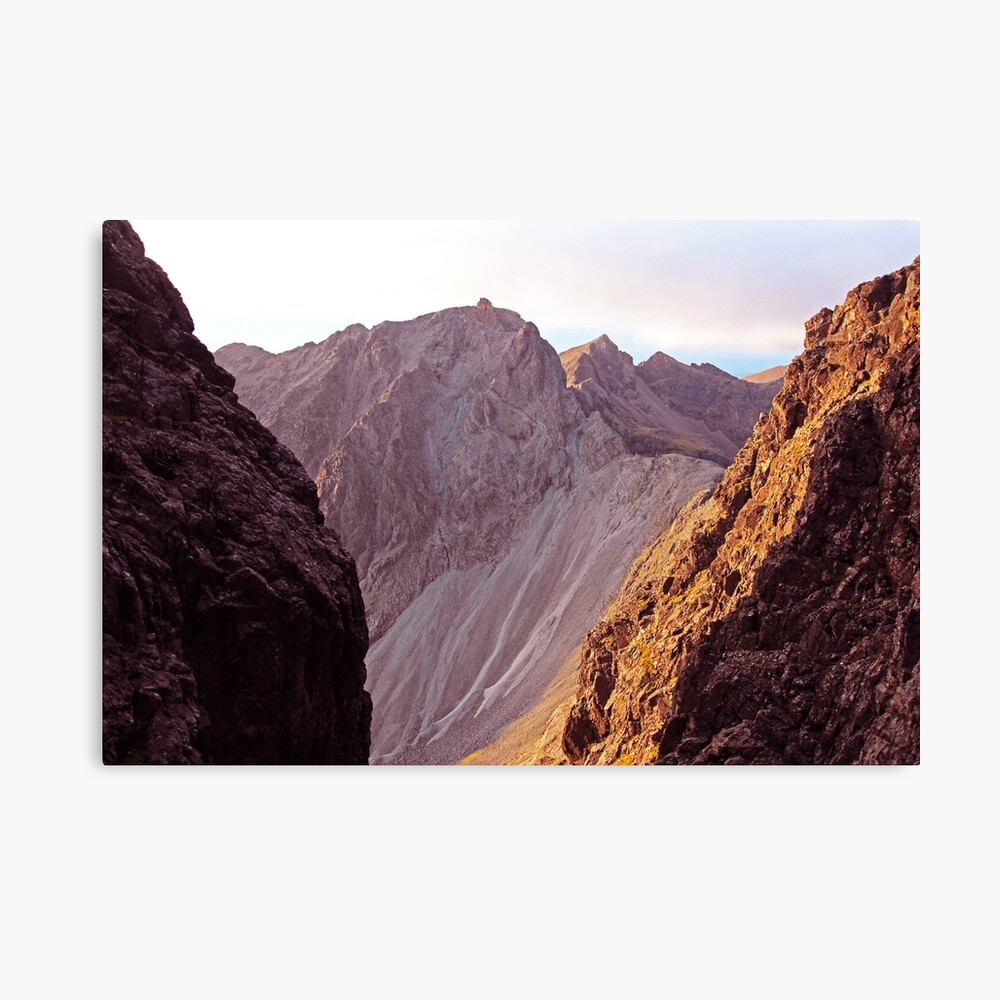 From The Great Stone Chute Canvas Print