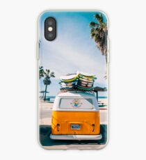 Vinilo o funda para iPhone Combi van surf