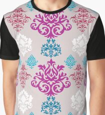 Multicoloured Damask Graphic T-Shirt