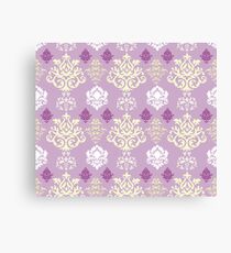 Multicoloured Damask Three Canvas Print