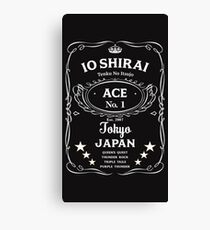 Io Shirai Whisky Label Canvas Print