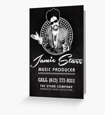 Starr (Mono) Greeting Card